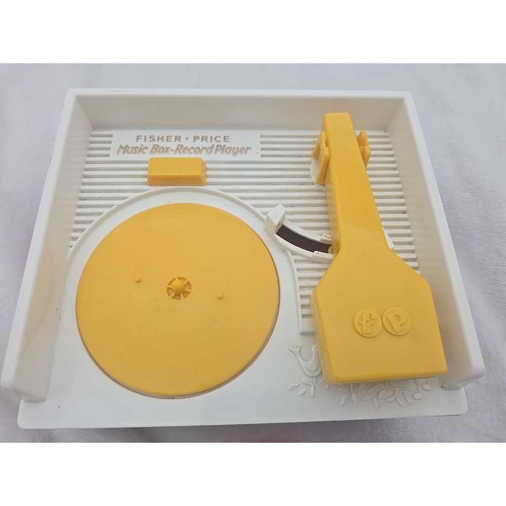 Fisher Price Music Box Kid Record Player 4 Records 2014 Tested